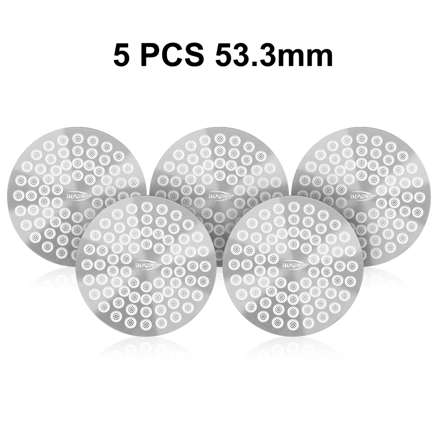 Pantalla de Disco para Espresso IKAPE Puck Screen V2 – Filtro Ultrafino Reutilizable de Acero Inoxidable 304 de 0,8 mm (Calidad Alimentaria)