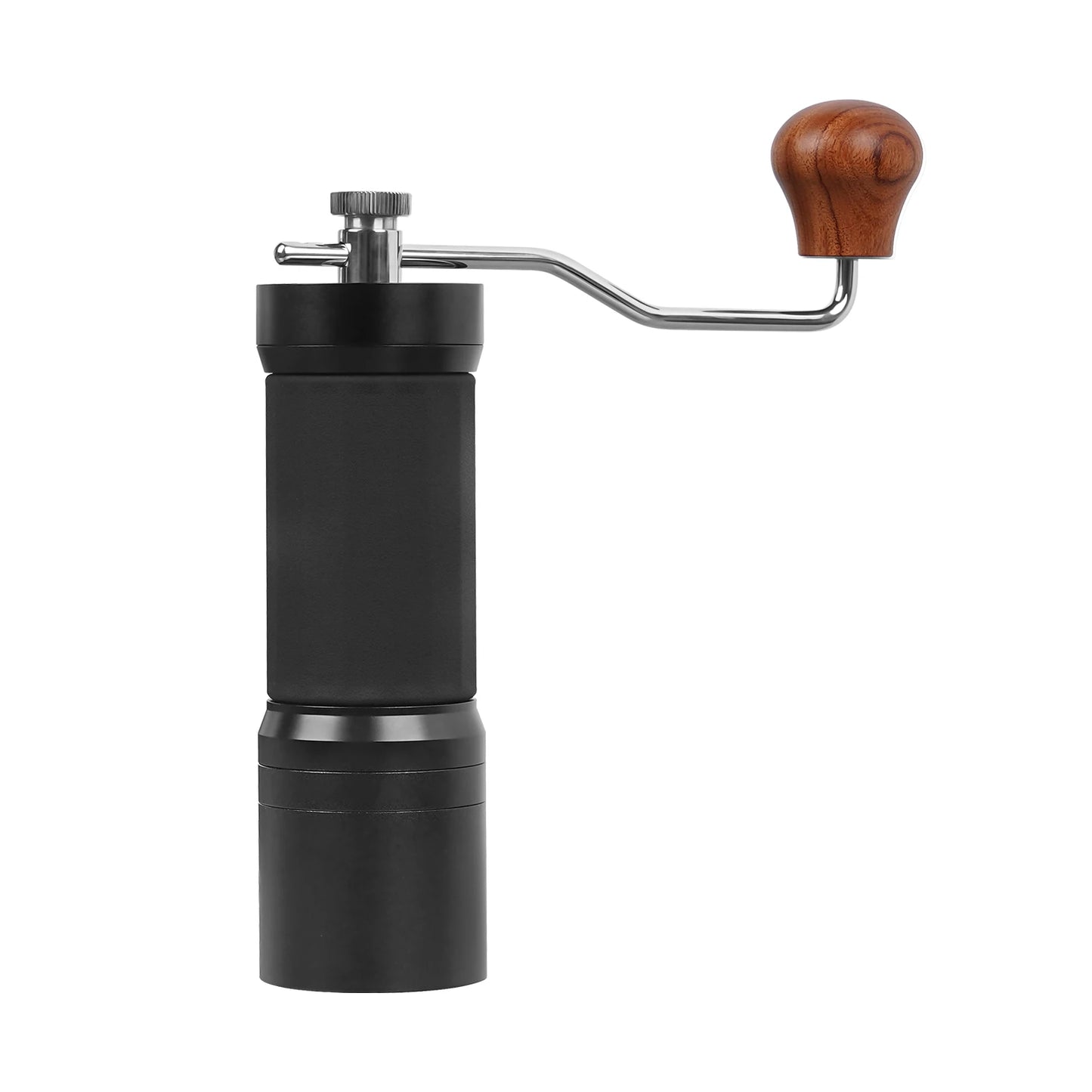 Molino de Café Manual IKAPE V2 – Moledor Portátil Premium con Rebabas Cónicas Heptagon y Molienda de Grado Ajustable