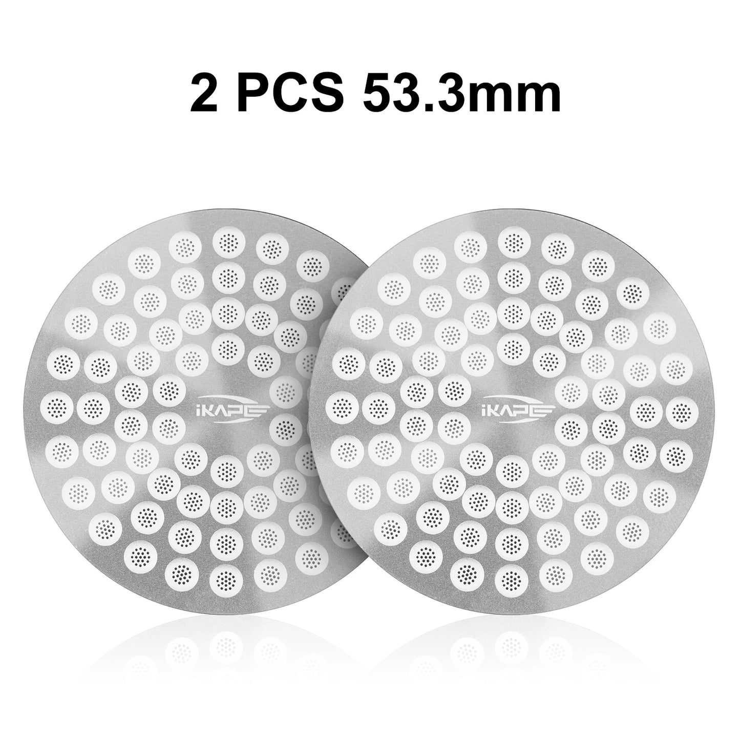 Pantalla de Disco para Espresso IKAPE Puck Screen V2 – Filtro Ultrafino Reutilizable de Acero Inoxidable 304 de 0,8 mm (Calidad Alimentaria)