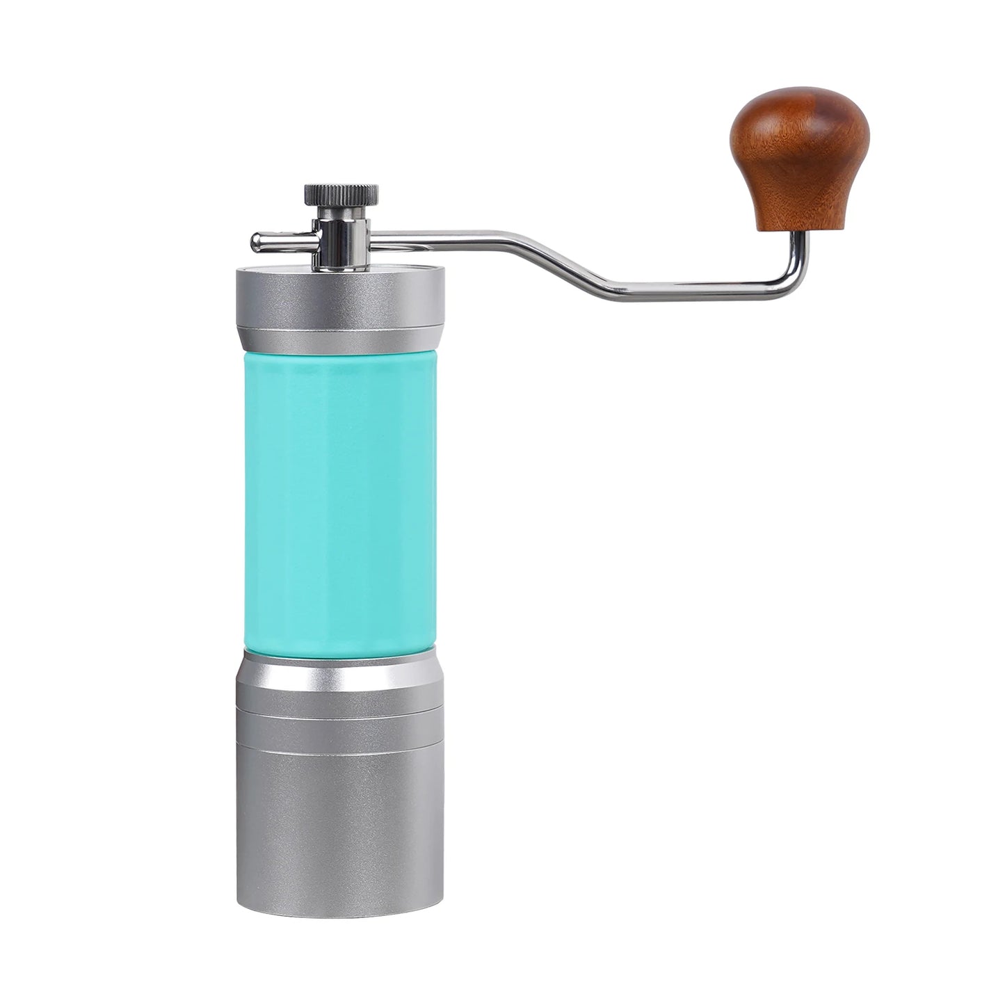 Molino de Café Manual IKAPE V2 – Moledor Portátil Premium con Rebabas Cónicas Heptagon y Molienda de Grado Ajustable