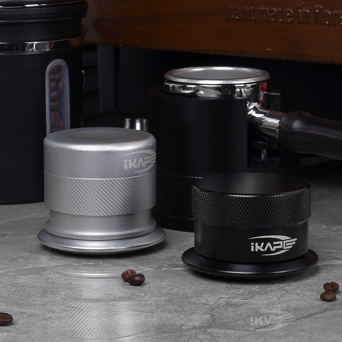Base de Distribuidor de Café Espresso IKAPE – Compatible con Todas las Marcas, Tamaño Calibrado para Distribución Uniforme