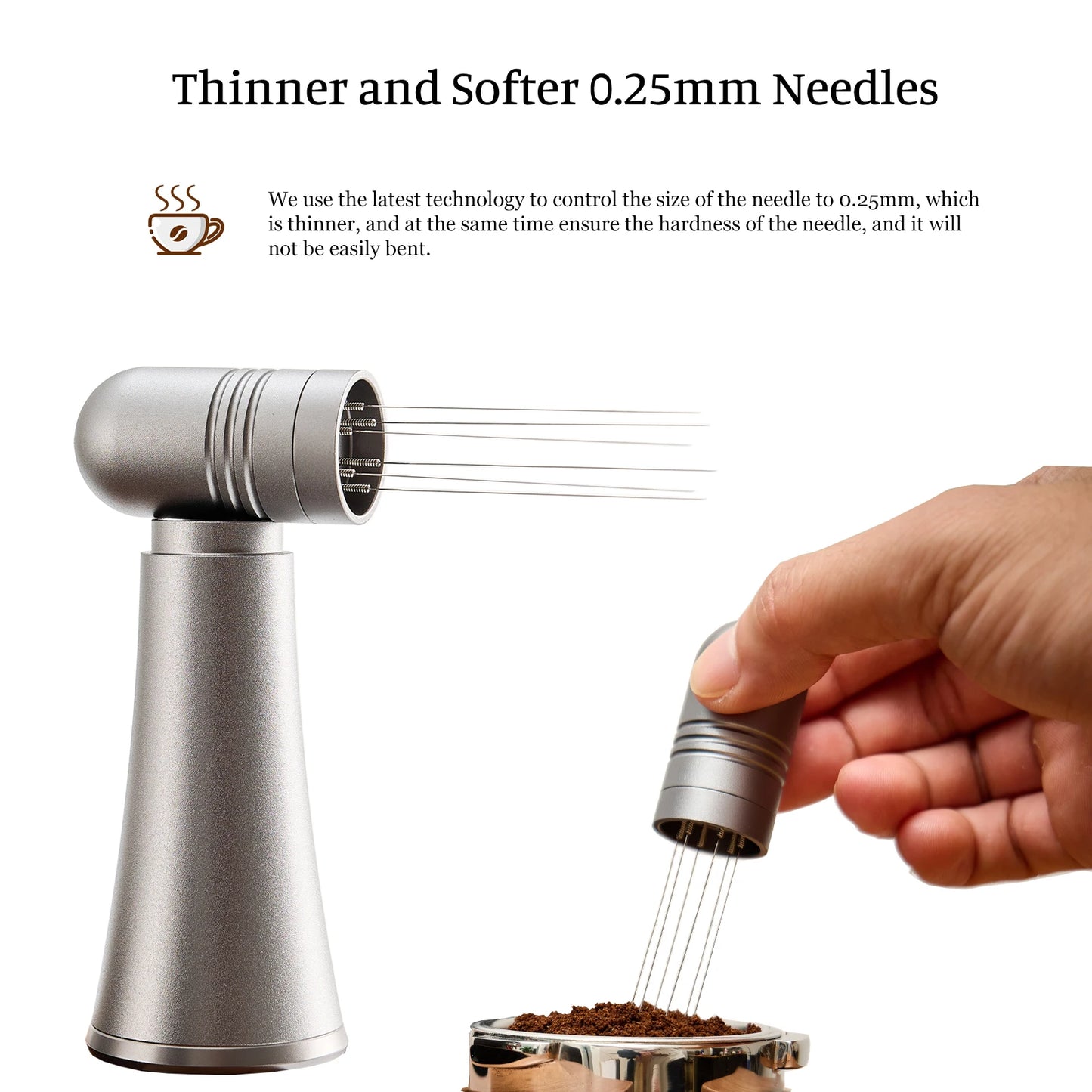 IKAPE Puck Screen V2 para Espresso – Filtro de Disco Reutilizable de 0,8 mm en Acero Inoxidable 304 de Grado Alimenticio
