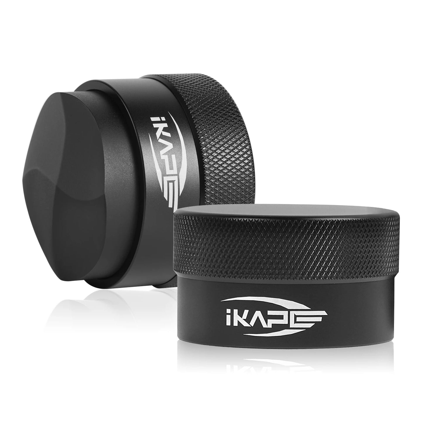 Distribuidor de Café Espresso IKAPE 51/54/58mm – Distribuidor por Gravedad con Base PVD de Titanio para Portafiltros Universales