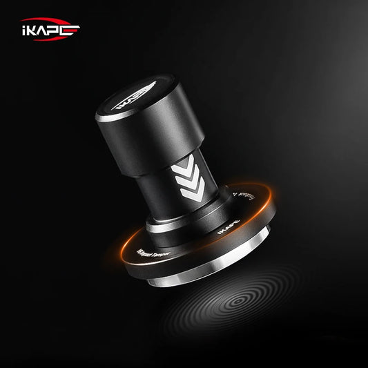 Tamper de Café IKAPE V6 51/54/58mm – Prensador con Presión Constante y Resorte Cargado para Baristas y Máquinas de Espresso